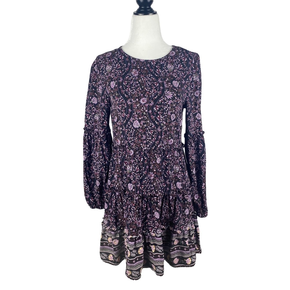 Divided by H&M Long Sleeve Ruffle Dress Size XS